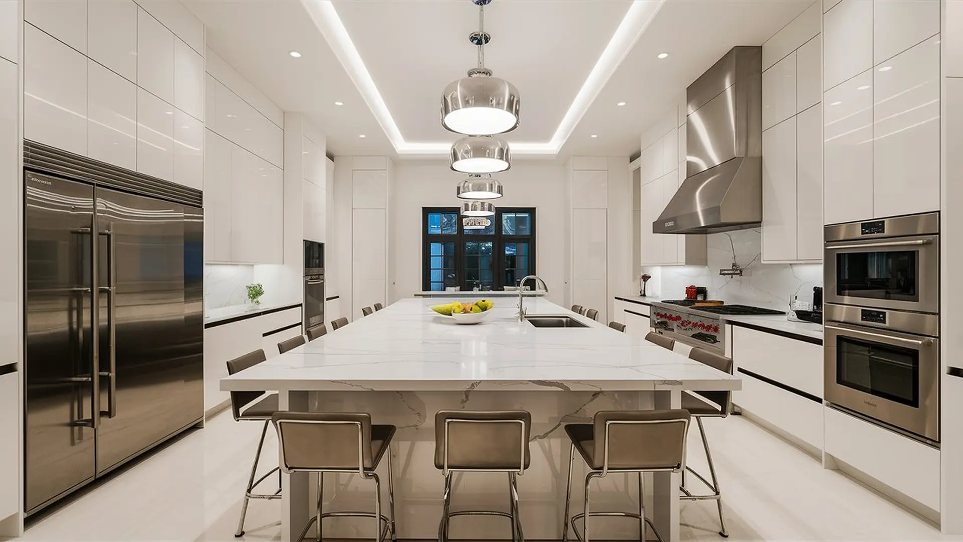 Real estate interior and exterior retouching